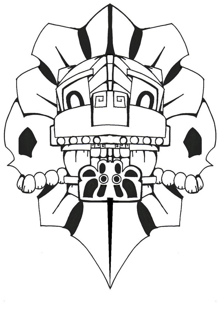 Mayan god of death by EvergreenAcademy on DeviantArt