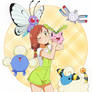 CM: Shelly131 ~ Miriam with her pokemon ~