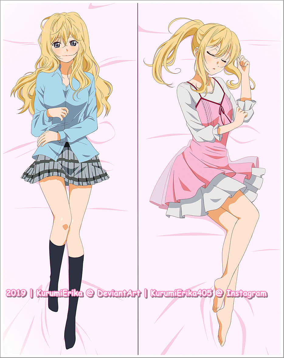 ALMOFADA DAKIMAKURA SHIGATSU WA KIMI NO USO - KAORI