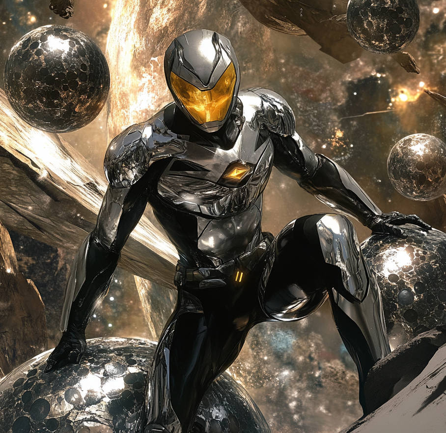 Silver Spaceman by JasonDes71 on DeviantArt