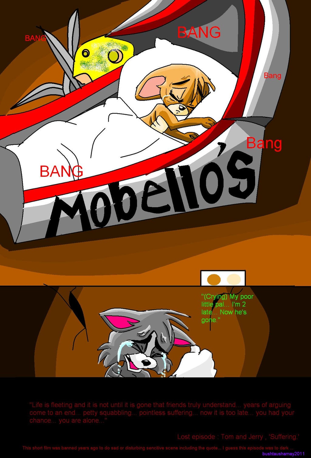 Banned Episode_Tom and Jerry_Suffering by LoonataniaTaushaMay on DeviantArt