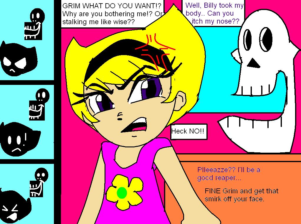 Mandy and Grim- Grim Adventures of Billy and Mandy