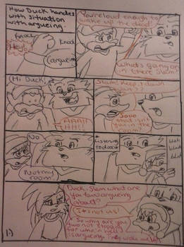 How Duck Observes Things Loonatics pg. 1