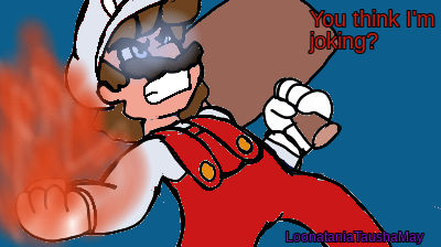 Star Mario Up Rage Fire Mario Rage_Mario Bro by LoonataniaTaushaMay on DeviantArt