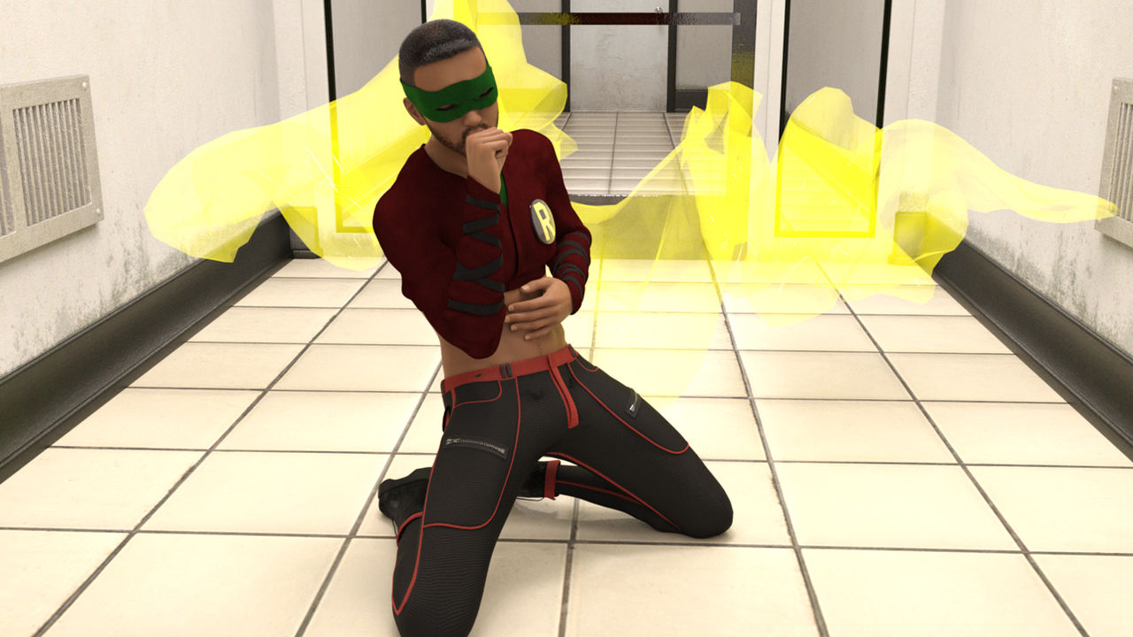 Robin gassed by EbonArt on DeviantArt