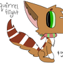 Squirrelflight but it's Christmas