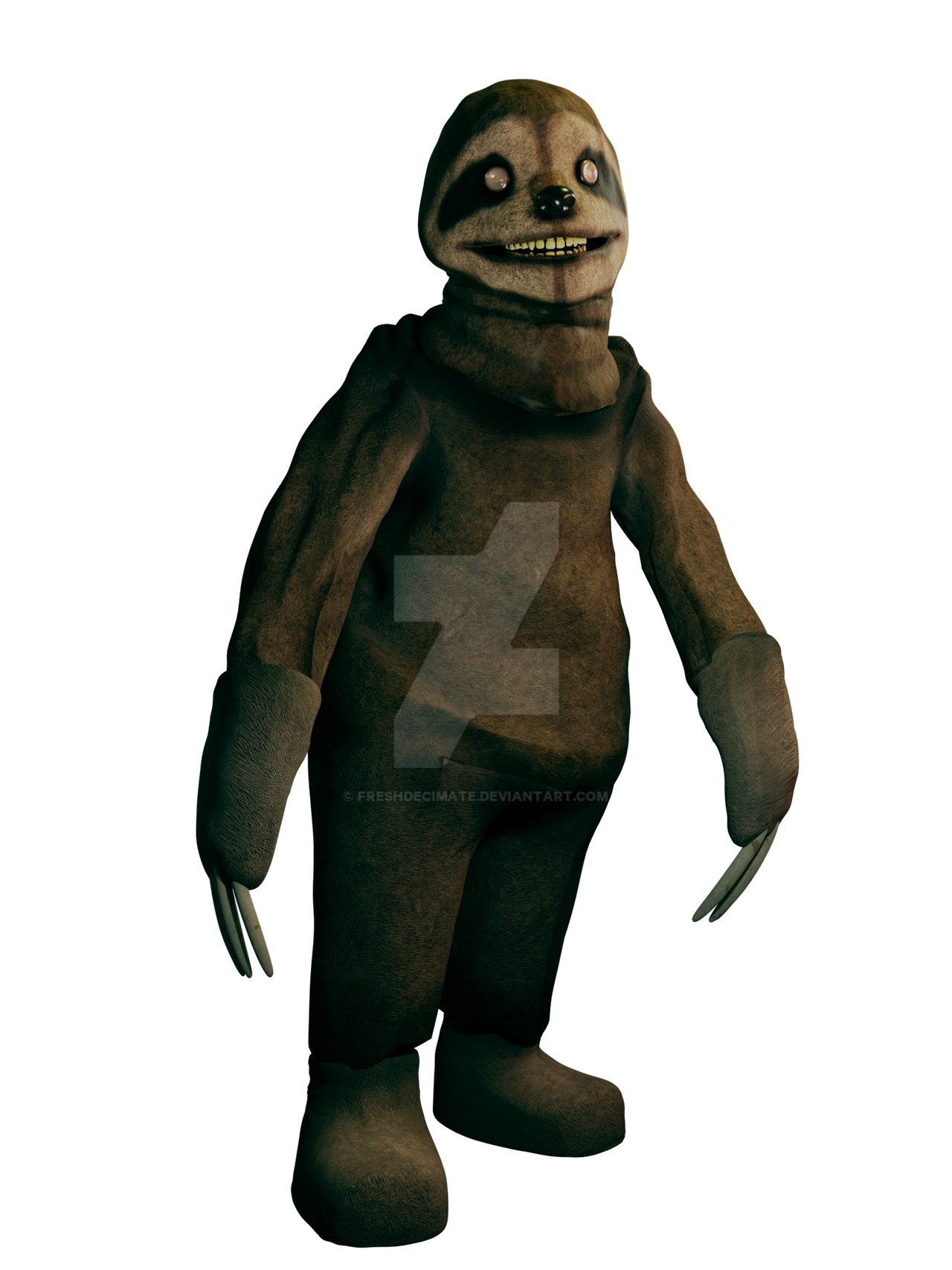 Sloth Scp Scp 2774 by FreshDecimate on DeviantArt