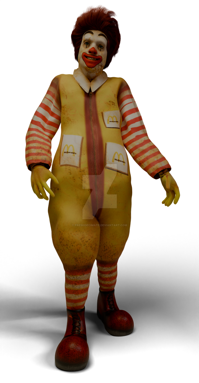 Ronald Mcdonald by FreshDecimate on DeviantArt