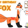FoxOfWar Birthday Gift