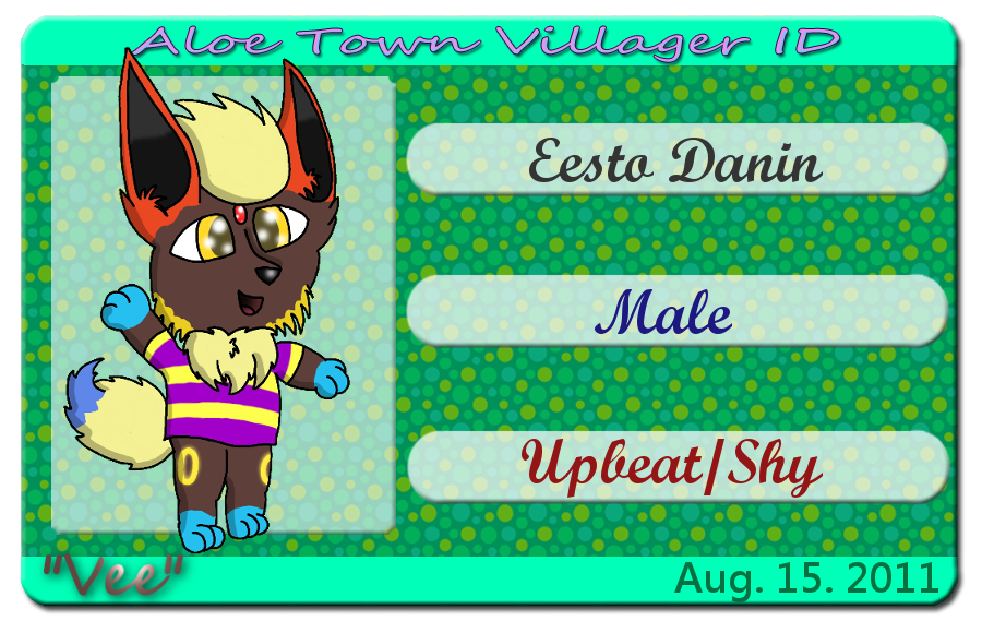 Eesto Danin Aloe Town ID