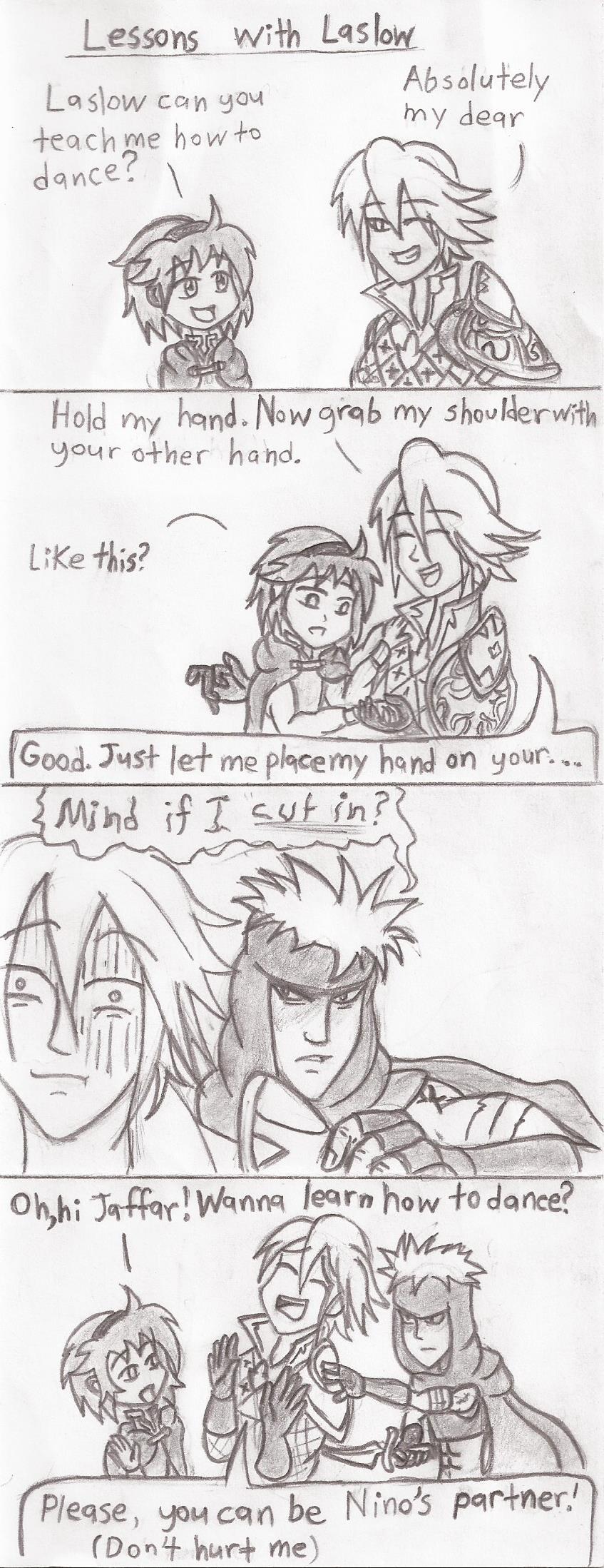 [FEH 4-Koma] #5 Lessons with Laslow