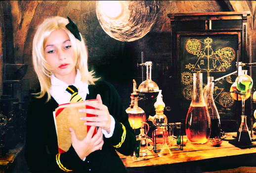 Hufflepuff in Snape's room