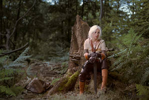 Ciri Witcher Wild Hunt Cosplay