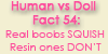 Human vs Doll: Fact 54