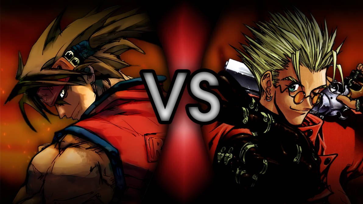 Sol Badguy VS Vash the Stampede by soupeater98 on DeviantArt
