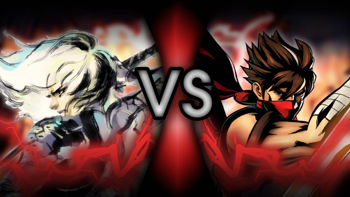 Raiden VS Strider Hiryu by soupeater98 on DeviantArt