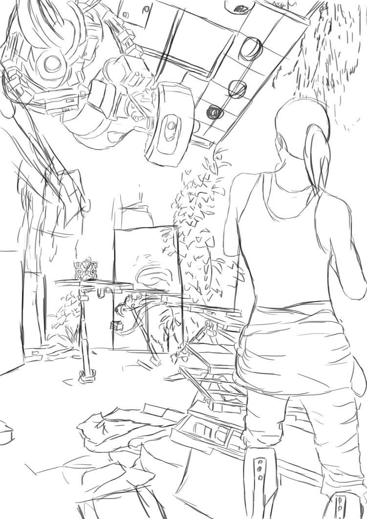 Portal Sketch By TheForsakenArt On DeviantArt portal-sketch-by-theforsakenart-on-deviantart