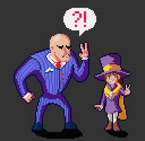 Hat Kid and Mafia - A Hat in Time