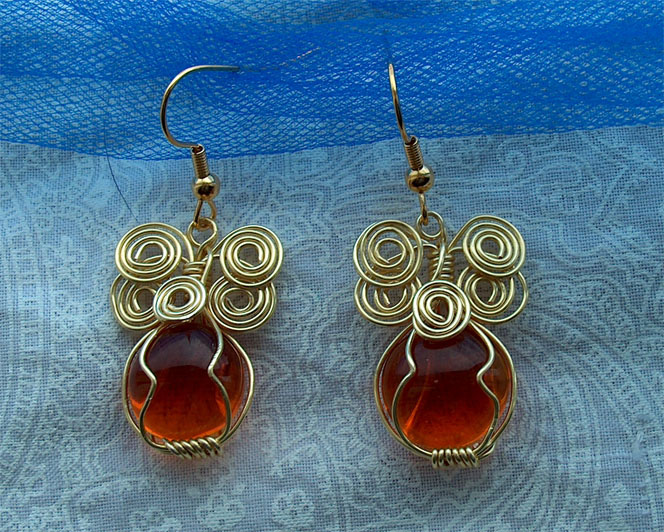 Wire earrings 26