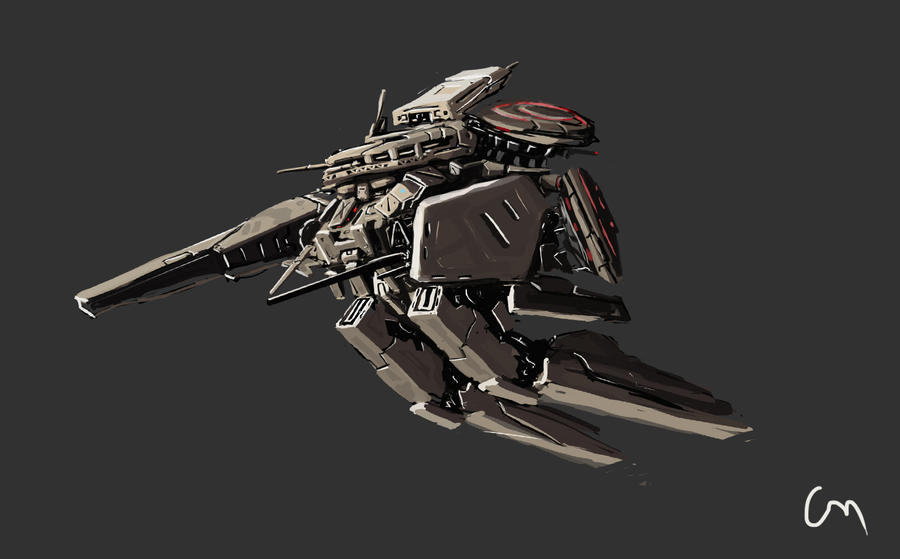 flying mech by Zhangx on DeviantArt