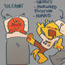 Oren sleeping vs Simon sleeping