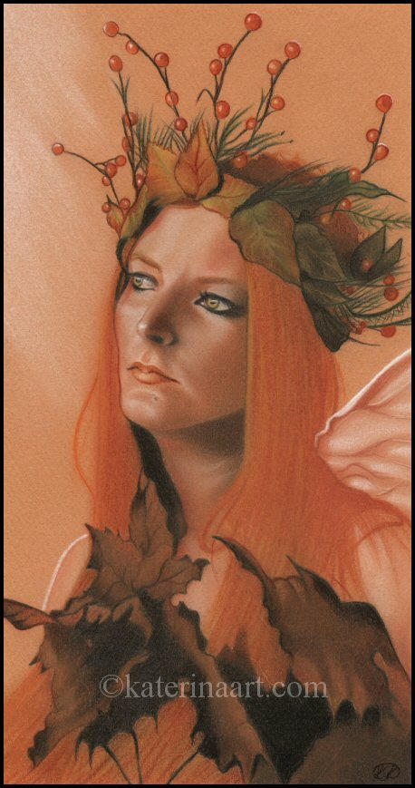 Autumn Queen by Katerina-Art