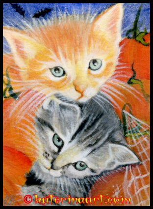 Halloween Critters  ACEO