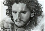 Jon Snow by Katerina-Art