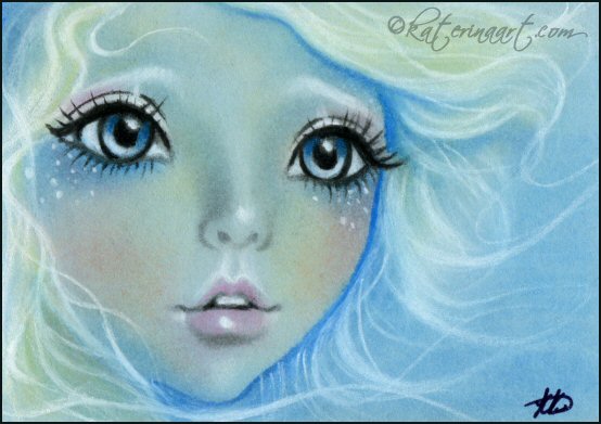 Sea Goddess ACEO