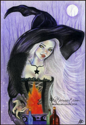 Witch's Brew by Katerina-Art