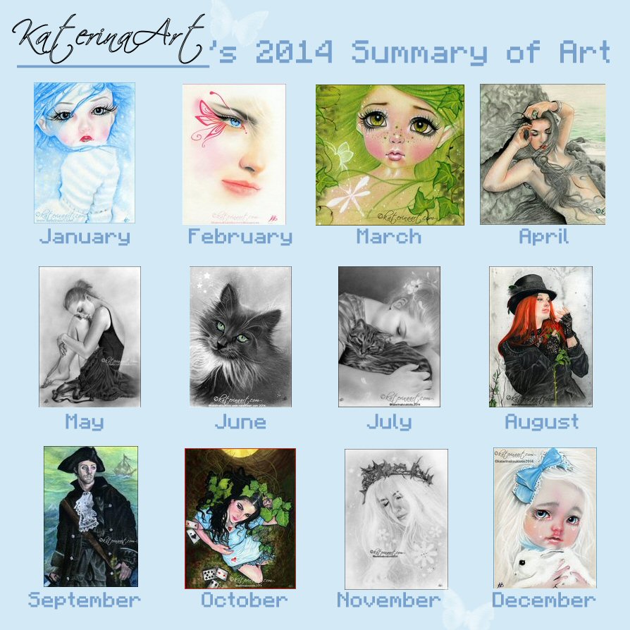 2014 summary of my Art