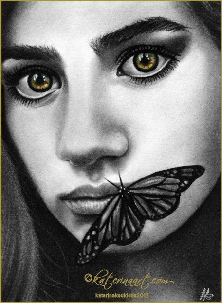 Dark Butterfly by Katerina-Art