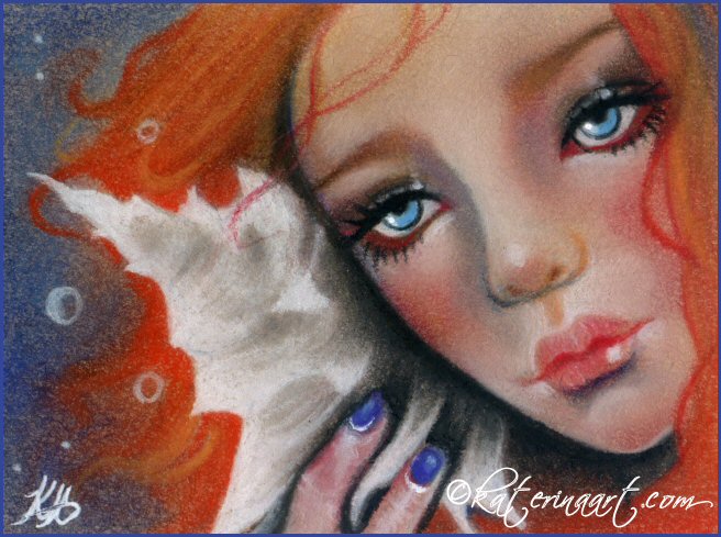 Aceo  Seashell Beauty