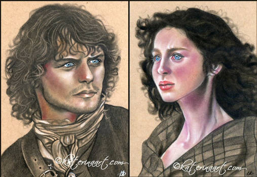 Outlander sketch portraits