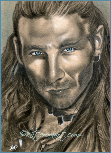 Black Sails Captain Charles Vane ( sketch)