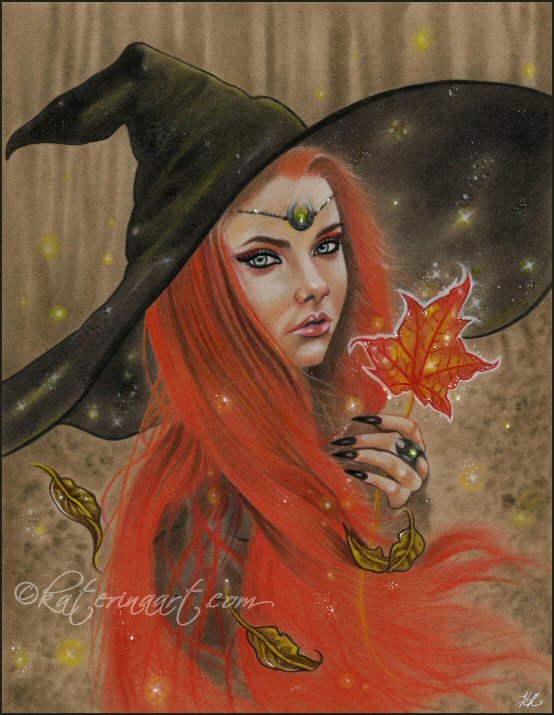 Autumn Sparkles by Katerina-Art