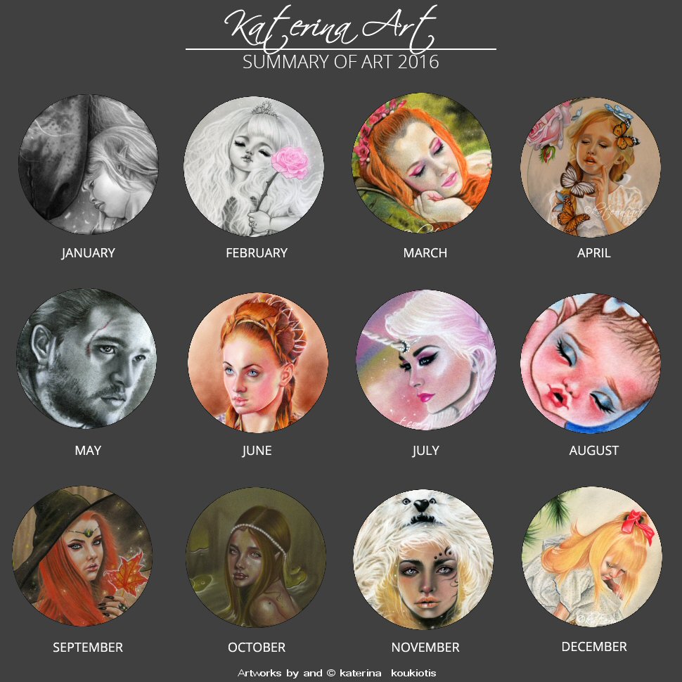 Art Summary 2016 by Katerina-Art