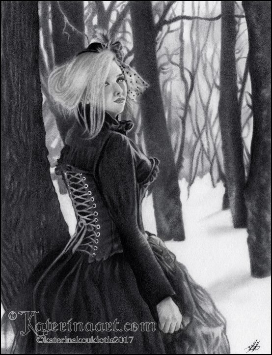 Lady Of Winter by Katerina-Art