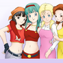 Dragonball GT Girls redesigned