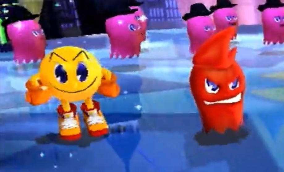 Blinki Pacman Pac-Man Party Pac-Man And Blinky In PacMan Hustle! by MFsTrainsMLPArt ...