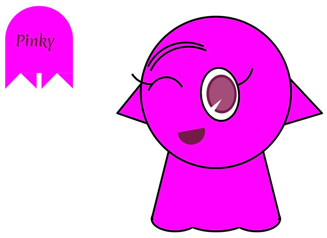 Pinkey Pacman Pac-Man Party Pinky In My Art Style! by MFsTrainsMLPArt on DeviantArt