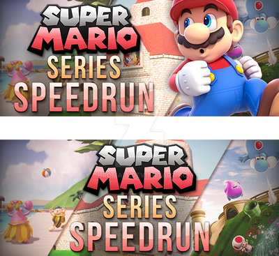 Super Mario Series Speedrun: Banners by Chromaia on DeviantArt