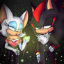 Rouge the  bat and Shadow the hedgehog