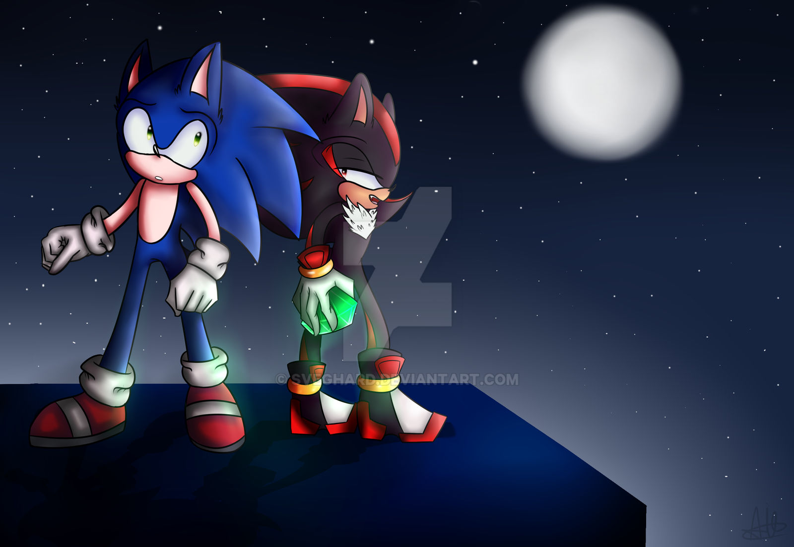 Shadow in Sonic X by FreeHeart44 on DeviantArt