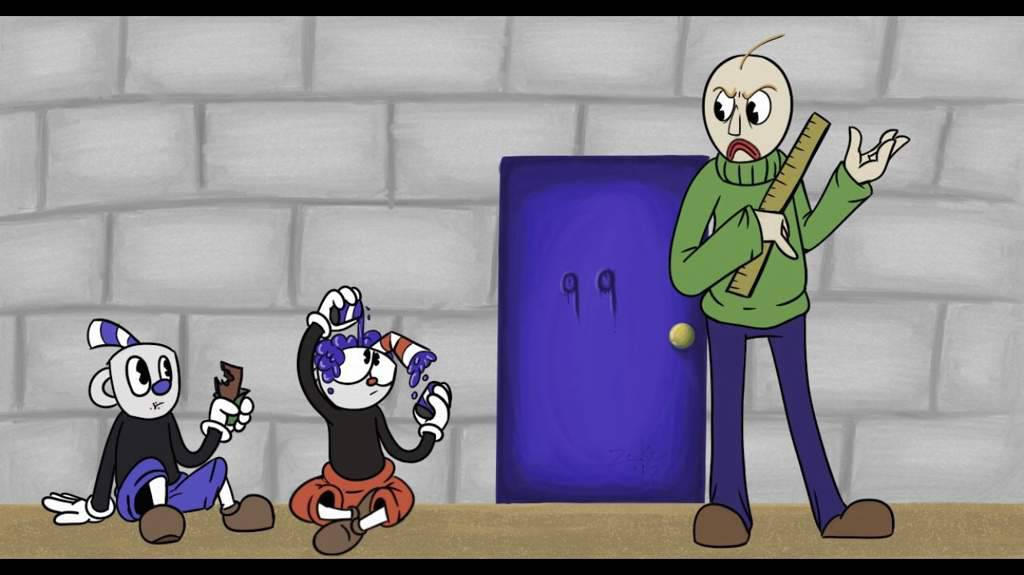 Baldi In Cuphead By Qwertudjustband On DeviantArt baldi-in-cuphead-by-qwertudjustband-on-deviantart