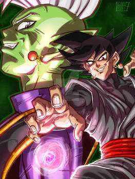 Goku Black and Zamasu