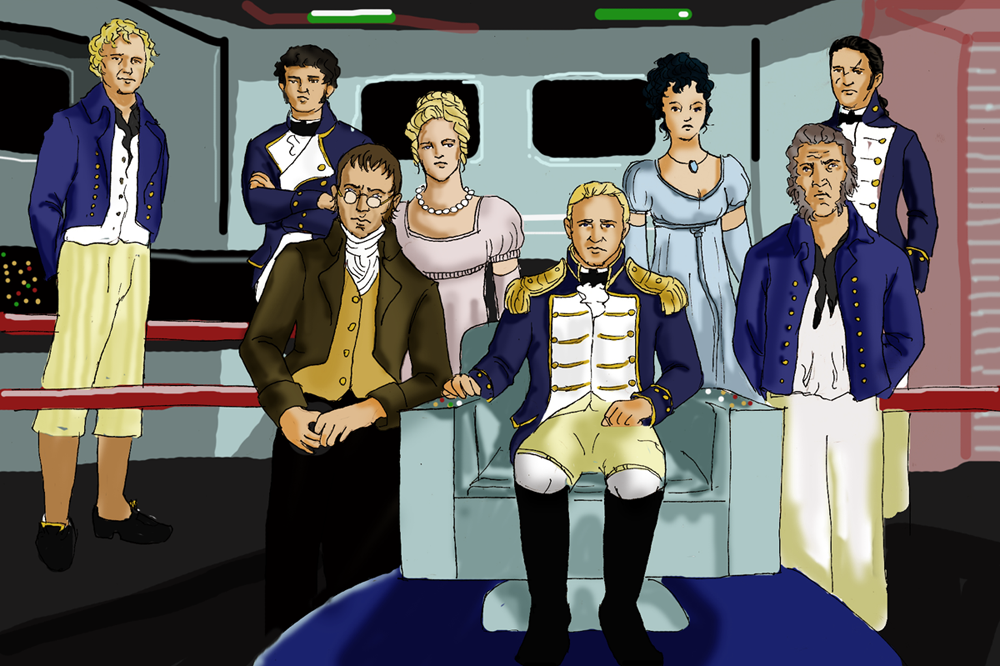Starfleet Captain Jack Aubrey by tootsiemuppet