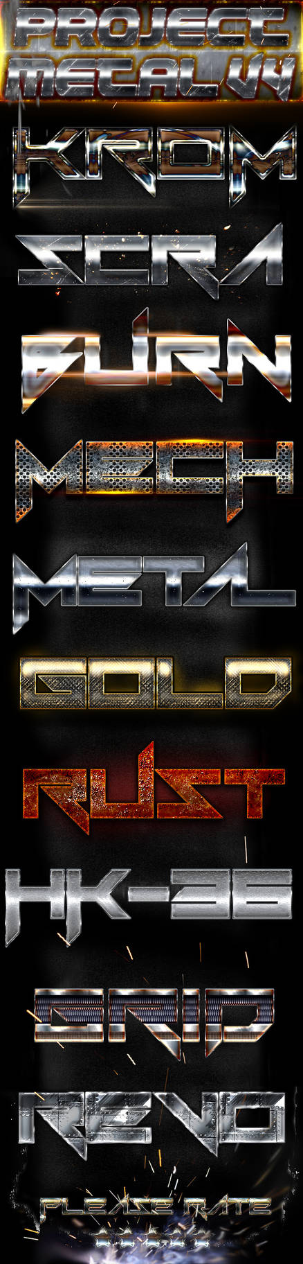 Metal Styles V4 by Ejdesign91 on DeviantArt