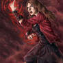 Fan art: Scarlet witch / Wanda Maximoff