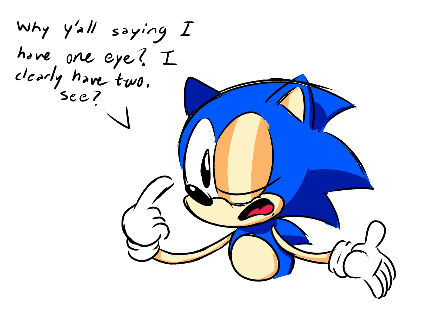 How Many Eyes Does Sonic Really Have?